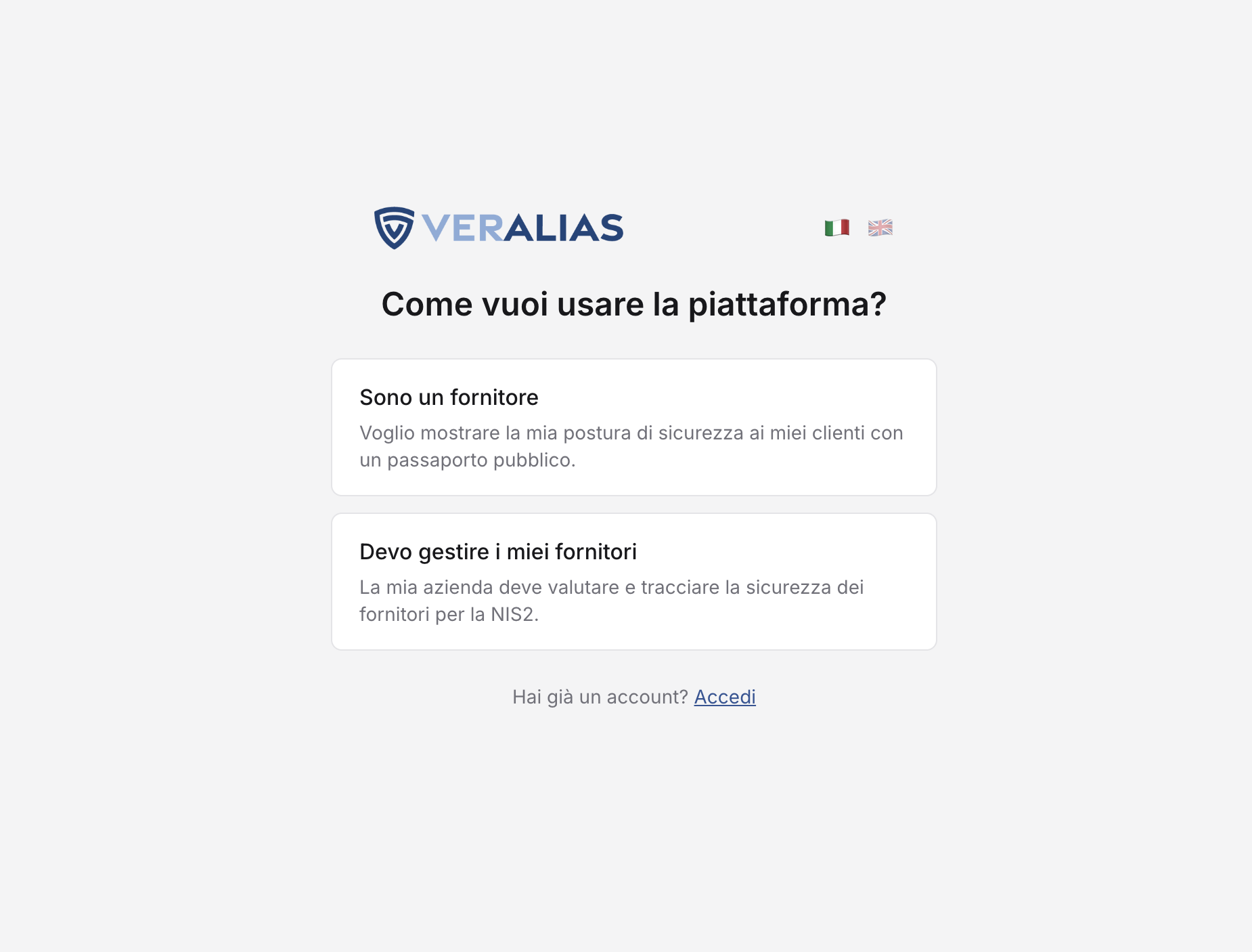 Registrati
